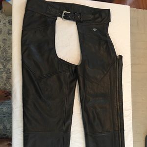Harley Davidson leather chaps